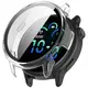 Etui ze szkłem do zegarka Bizon Case+Glass Watch do Garmin Vivoactive 6 przezroczyste