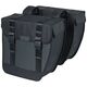 Διπλή αστική σακούλα BASIL TOUR XL WATERPROOF DOUBLE PANNIER BAG 35L, Universal Bridge System, αδιάβροχη μαύρη (NEW)
