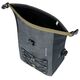 Μονή τσάντα BASIL NAVIGATOR STORM SINGLE PANNIER BAG MIK SIDE M 12-15 L, MIK System (έτοιμο για χρήση) αδιάβροχη γκρι μαύρο (ΝΕΟ)
