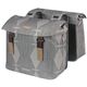 Διπλή τσάντα για σχάρα BASIL ELEGANCE DOUBLE PANNIER BAG 40-49 Universal Bridge System, αδιάβροχη chateau taupe (NEW)