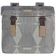 Διπλή τσάντα για σχάρα BASIL ELEGANCE DOUBLE PANNIER BAG 40-49 Universal Bridge System, αδιάβροχη chateau taupe (NEW)