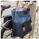 Διπλή τσάντα για σχάρα BASIL ELEGANCE DOUBLE PANNIER BAG 40-49 Universal Bridge System, αδιάβροχη chateau taupe (NEW)