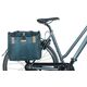 Τσάντα για σχάρα BASIL ELEGANCE BICYCLE SHOPPER 20-26L Hook On System, αδιάβροχη estate blue (NEW)