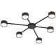 Φωτιστικό οροφής Tk Lighting Avia 4692 6x10W GX53 μαύρο