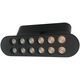 Azzardo Neo AZ5122 σποτ για μονοφασικό σύστημα ράγας Neo 12W LED 3000-6700K μαύρο