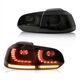 Φώτα Volkswagen Golf VI Πίσω Δυναμικά LED Καπνιστά