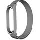 Μεταλλικό λουράκι METAL για XIAOMI Mi Band 5 / 6 ασημί (02)