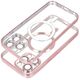 Θήκη ELECTRO MAG COVER συμβατή με MagSafe για IPHONE 11 Pro Max ροζ χρυσό