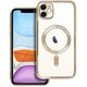 Θήκη ELECTRO MAG COVER συμβατή με MagSafe για IPHONE 11 χρυσό