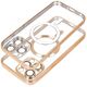 Θήκη ELECTRO MAG COVER συμβατή με MagSafe για IPHONE 11 χρυσό