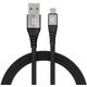 Καλώδιο USB A σε Micro USB Blue Star 2A με πλέξη 1,2 m TFK-DC-003 μαύρο
