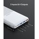 VEGER powerbank 20000 mAh PD QC3.0 3A 20W S22 (W2060) μαύρο