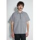 Koszula Ben Davis Stripe 12 ZIP Black Stripe