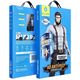 5D Tempered Glass Mr. Monkey Glass - Apple iPhone 15 Pro Max μαύρο (Ισχυρή Ιδιωτικότητα)