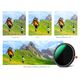 Filtr Hybrydowy 3w1 K&f 67 Mm 67mm Fader Nd2-32 + Cpl + Black Diffusion 1/4 / Kf01.2067