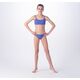 AquaWave Dziecięca góra stroju kąpielowego Aquawave Norte Top Jr blue iris rozmiar 158