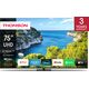 Telewizor Thomson 75UG5C14 LED 75'' 4K Ultra HD Google TV
