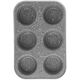 Forma do pieczenia dużych muffinek granitowa 6 szt. babeczek GRANDE 32x22 cm