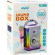 Zestaw Muzyczny Sound Box Mikrofon Głośnik Bluetooth MP3 Nagrywanie LED