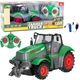 Ciągnik Traktor Rolniczy Zdalnie Sterowany RC Zielony 1:24