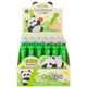 Długopis Żelowy Zielony Panda W Kopule Niebieski Tusz 0.5mm
