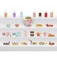 Akcesoria miniverse make it mini foods diner display 24 sztuki