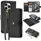 Etui do iPhone 15 Pro Max Dux Ducis Lawa Wallet Mag Skórzane Czarny
