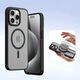 Etui do iPhone 15 Pro Max Dux Ducis Lawa Wallet Mag Skórzane Czarny