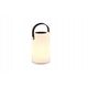 Trio Garcia rechargeable/solar outdoor table lamp, 15 lm, 3000 K + RGB, SMD-LED 0.1W, white