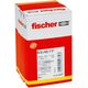 Fischer 50339, Screw & wall plug kit, Brick, Concrete, Pozidriv, PZ2, 40 mm, 6 mm