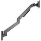 Multibrackets M VESA Gas Lift Arm Wall Single Juodas, Screws, 10 kg, 38.1 cm (15"), 81.3 cm (32"), 100 x 100 mm, Juodas