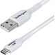 3M USB-A TO USB-C CABLE WHITE