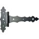 GATE HINGE DECOR ZOB200 200X50X170X2.5