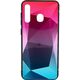 Θήκη Σιλικόνης Mocco Stone Ombre Back Case με διαβαθμισμένο χρώμα για Apple iPhone 7 / 8 Ροζ - Μπλε
