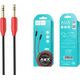 Kabel Hoco Jack 3.5mm - Jack 3.5mm 1m czerwony (6957531079293)