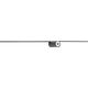 Kinkiet Nowodvorski Lampa ścienna Spin M 10370 Nowodvorski LED 14W 3000K prosta czarna