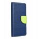 Θήκη FANCY Book για SAMSUNG S24 FE μπλε και λαχανί