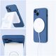Θήκη SILICONE MAG COVER συμβατή με MagSafe για SAMSUNG A16 μπλε