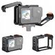 Ramka Obudowa Frame Mount Sanki Iso Gwint 1/4" Do Gopro 13 12 11 10 9 Black / Ga-02