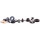 Λαστιχένια χαλάκια για VW Sharan / Ford Galaxy / Seat Alhambra I