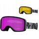 Χειμερινά γυαλιά GIRO SAGEN BLACK & GREY BOTANICAL LX (φακός AMBER PINK 19-42% S2 + φακός YELLOW 00% S2) (ΝΕΟ 2024/2025)