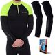 Brubeck SB1006U Μανίκια unisex μπλε/μαύρο S/M