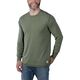 Carhartt Koszulka Carhartt LWD LongSleeve CHIVE HEATHER