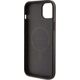 Guess Oryginalne Etui GUESS Hardcase GUHMP14SG4GFRW do iPhone 14 (Kompatybilny z Magsafe / 4G Ring classic logo / brązowy)