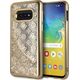 Guess Guess GUHCS10LPEOLGGO S10e G970 złoty /gold hard case 4G Peony Liquid Glitter uniwersalny