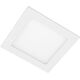 Ενσωματωμένο γυάλινο φωτιστικό LED VESTALIGHT, 4000 K, 18 W, 1347 lm, IP40, 20 x 20 cm