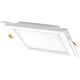 Ενσωματωμένο γυάλινο φωτιστικό LED VESTALIGHT, 3000 K, 18 W, 1347 lm, IP40, 20 x 20 cm
