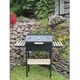 ABAS GRILL WITH LID AND SHELVES