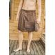 EMBROIDERED SAUNA APRON (75X150 CM BR