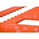 Aluminum mat. triangle 300 mm